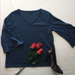 Dark Teal Banana Republic Blouse